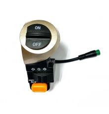 Блок управления для электросамоката тип 2 (вкл/выкл, поворотники, гудок) 5 pin