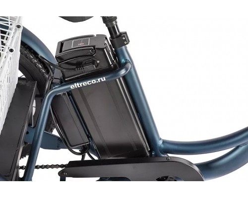 Трицикл Eltreco Porter Fat 700 Темно-синий