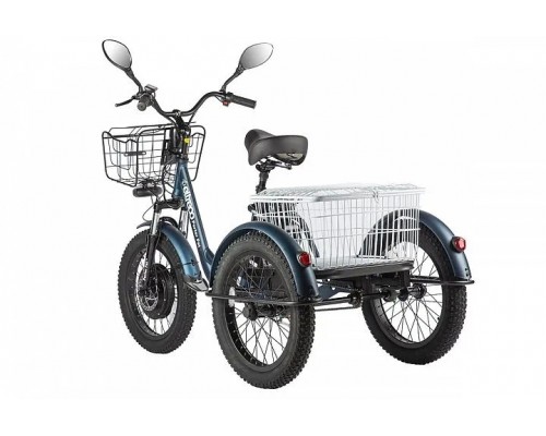 Трицикл Eltreco Porter Fat 700 Темно-синий